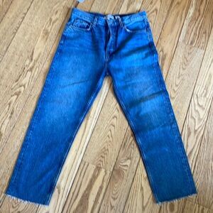 RE/DONE original High Rise Stovepipe Jesns NWT